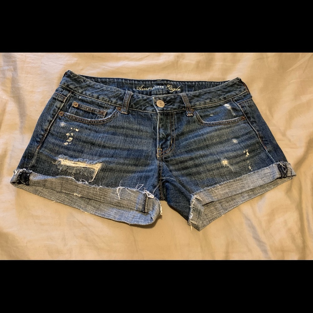 American eagle denim shorts size 6